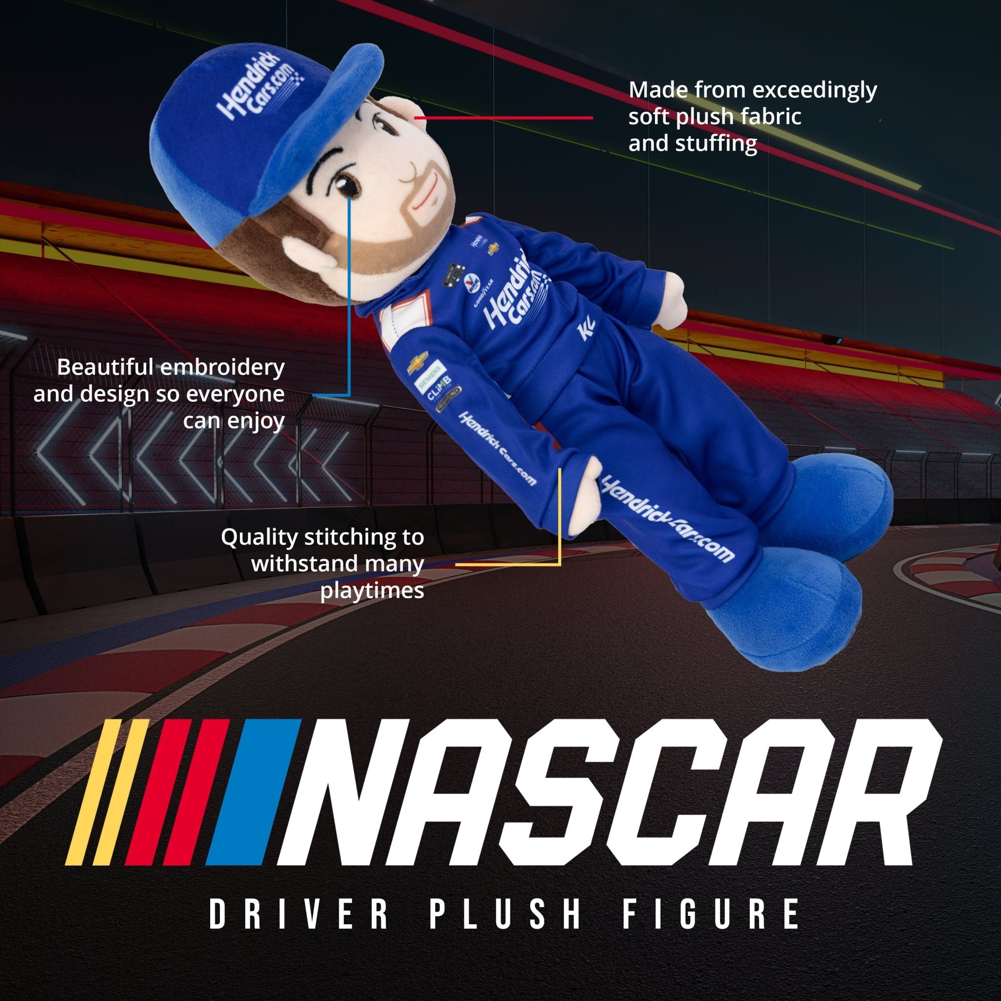 Plushible.comPlush FigureNASCAR | Hendrick Motorsports Kyle Larson Plush Figure