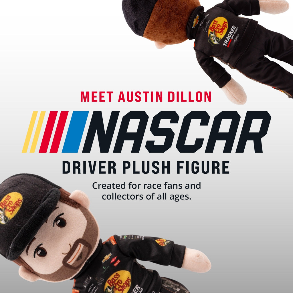 Plushible.comPlush FigureNASCAR | Richard Childress Racing Austin Dillon Bass Pro 14 Inch Plush Figure