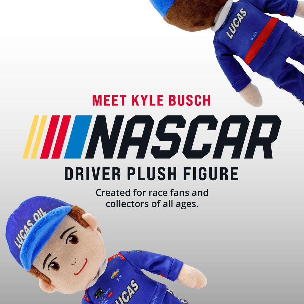 Plushible.comPlush FigureNASCAR | Richard Childress Racing Kyle Busch Lucas Oil 14 Inch Plush Figure