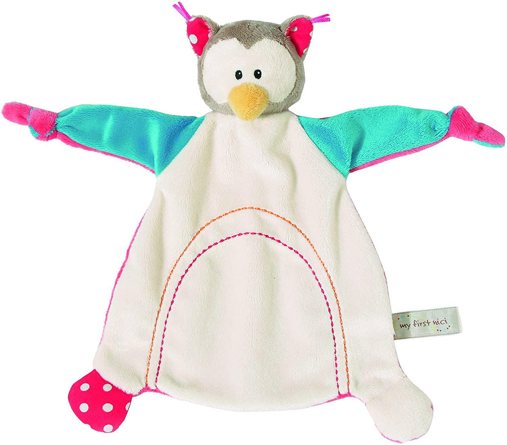Plushible Neat-Oh My First Nici Comforter Owl, 25 x 25cm