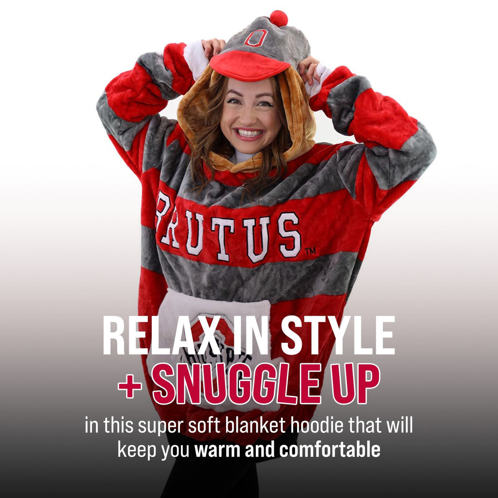 Plushible.comSnugiblesOhio State University Snugible | Blanket Hoodie & Pillow