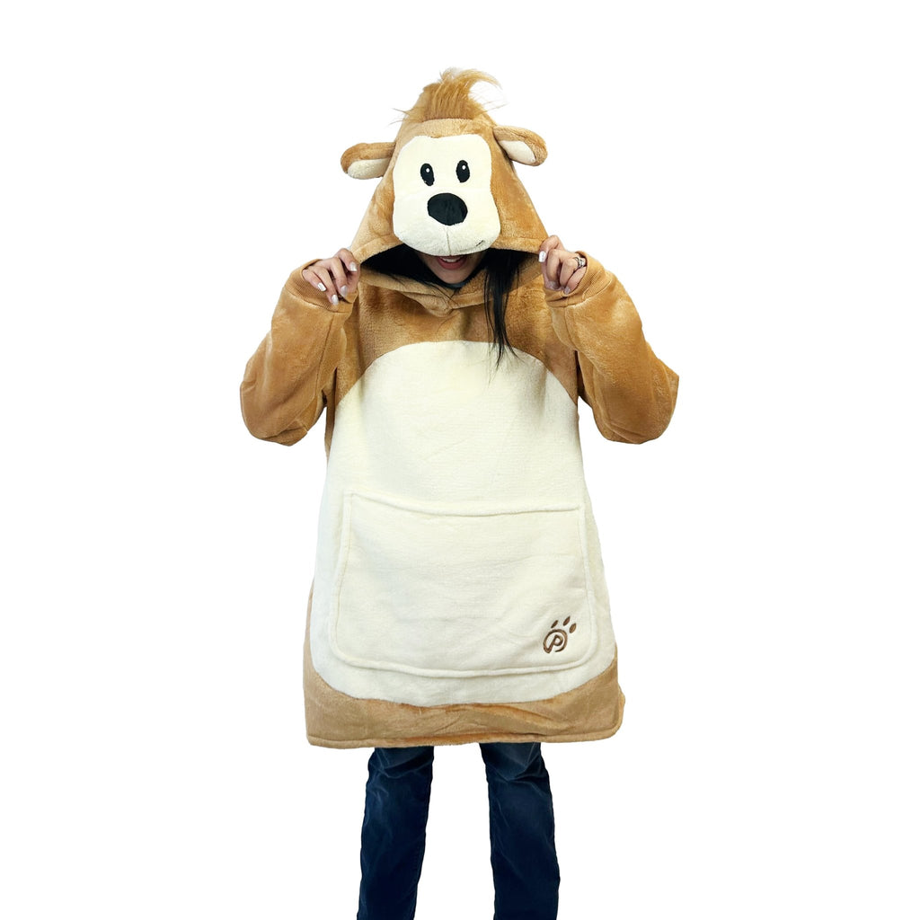 Plushible.comSnugiblesPawley the Bear Blanket Hoodie