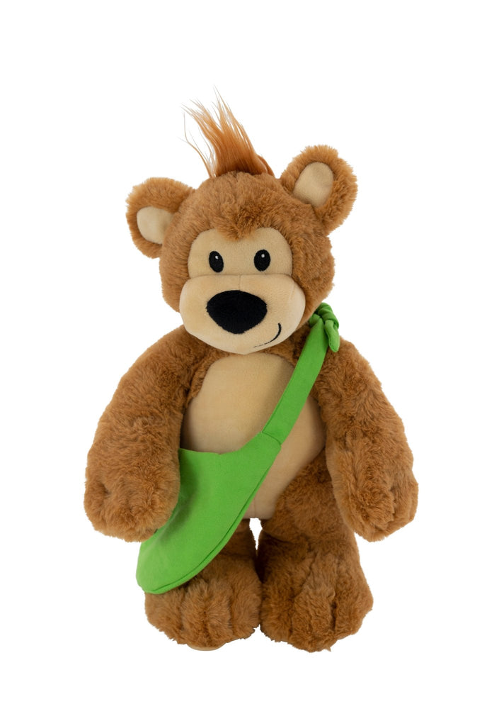 Plushible.comPlush FigurePawley the Teddy Bear | 14" Stuffed Animal with Matching Bags