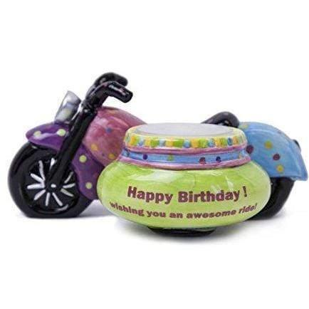 Plushible.comHomePedal - powered Party: Gifts to Go Birthday Bike Tea Light Holder for a Wheelie Fun Celebration