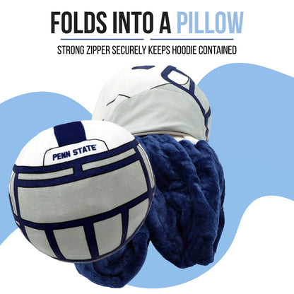 Plushible.comSnugiblesPenn State University Helmet Snugible 2 - in - 1 Blanket Hoodie & Pillow
