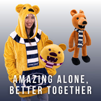 Plushible.comSnugiblesPenn State University Nittany Lion Kids Snugible | Blanket Hoodie & Pillow