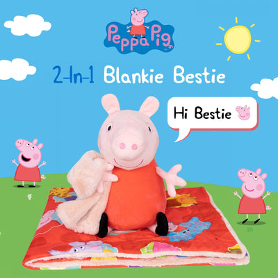 Plushible.comStuffed AnimalsPeppa Pig Blankie Bestie