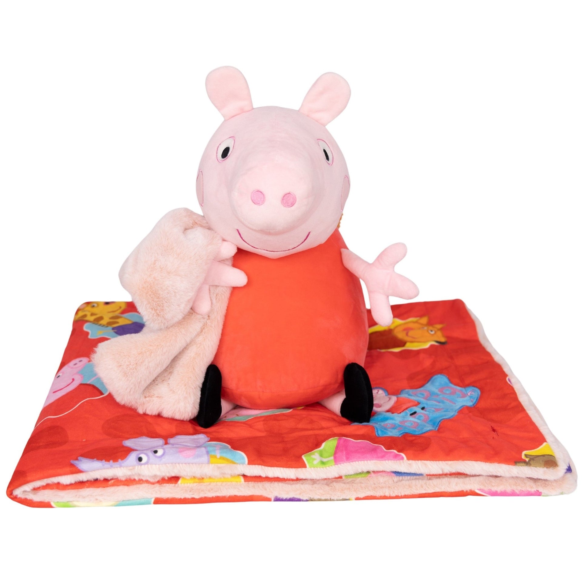 Peppa Pig Blankie Bestie – 2-in-1 Plush Blanket for Kids