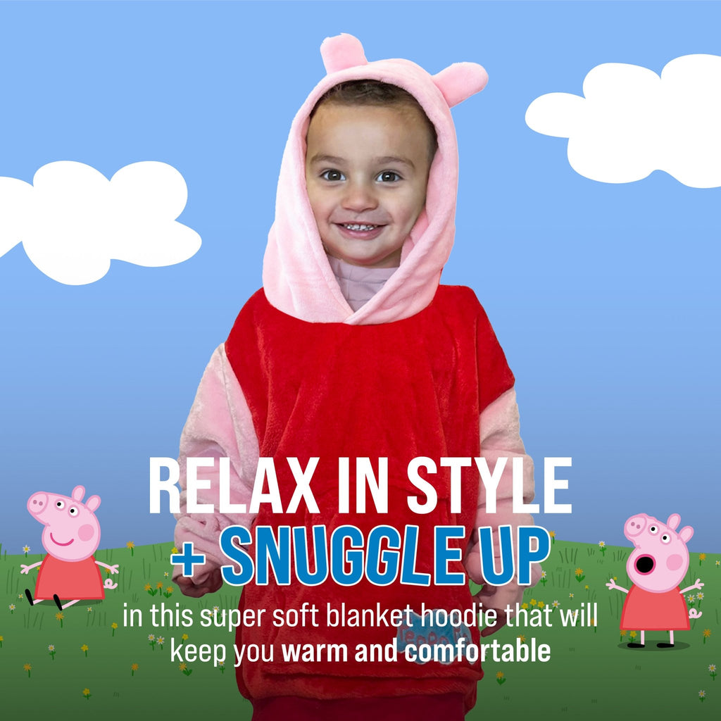 Plushible.comSnugiblesPeppa Pig Child X - Small Snugible | Blanket Hoodie & Pillow