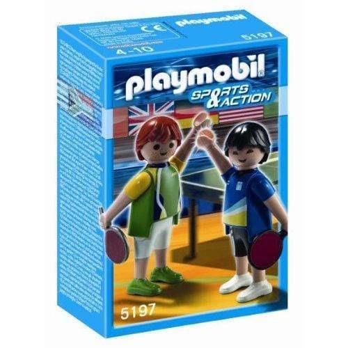 PLAYMOBIL® Toy Playmobil Sports 2 Table Tennis Players Set