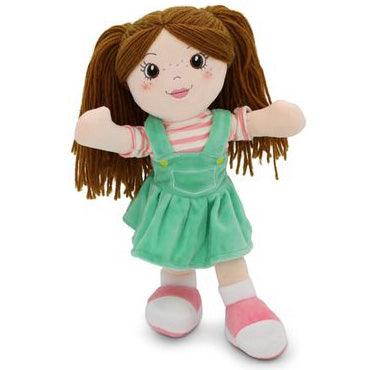 Plushible.com14 Inch Rag DollsPlaytime By Eimmie 14 Inch Rag Doll Allie