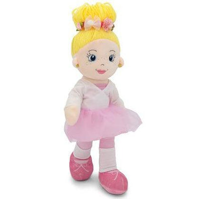 Plushible.com14 Inch Rag DollsPlaytime By Eimmie 14 Inch Rag Doll Eimmie Ballerina Dancer