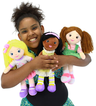 Plushible.com14 Inch Rag DollsPlaytime By Eimmie 14 Inch Rag Doll Kaylie