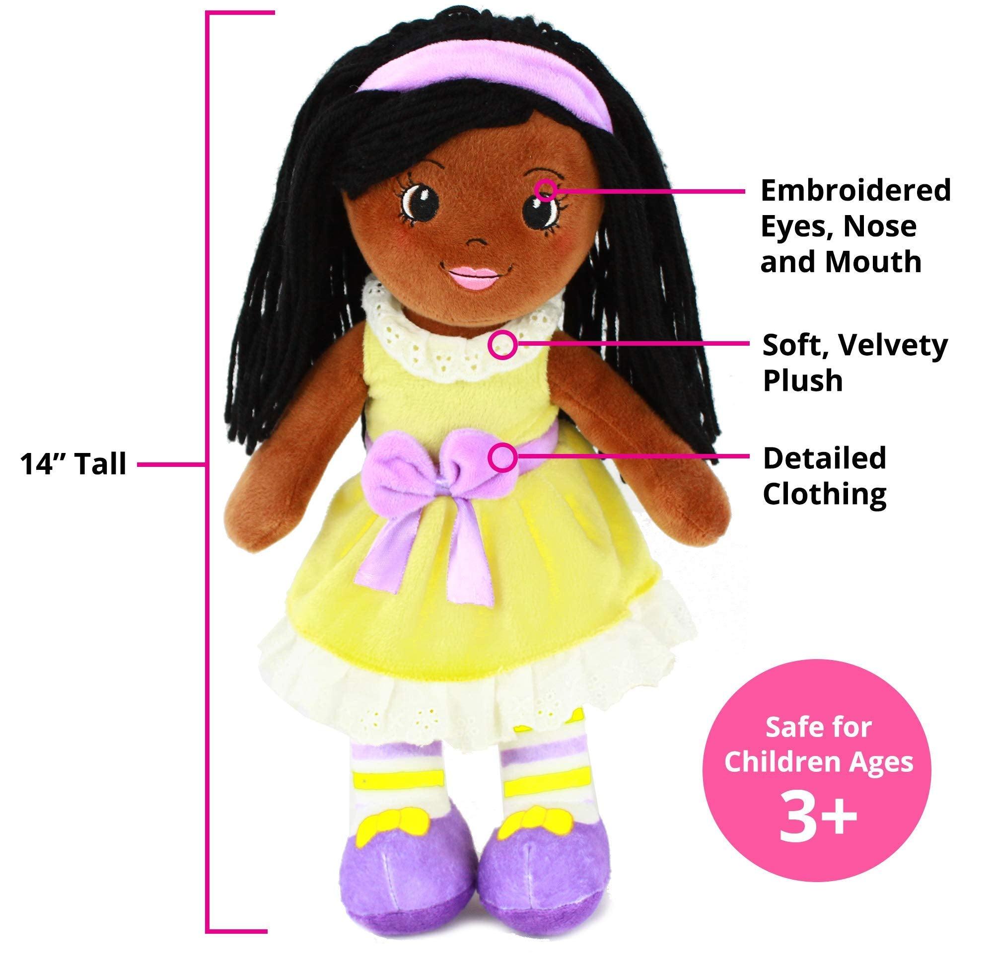 Plushible.com14 Inch Rag DollsPlaytime By Eimmie 14 Inch Rag Doll Kaylie