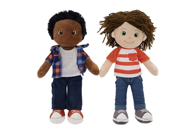 Plushible.com14 Inch Rag DollsPlaytime By Eimmie 14 Inch Rag Doll Ollie