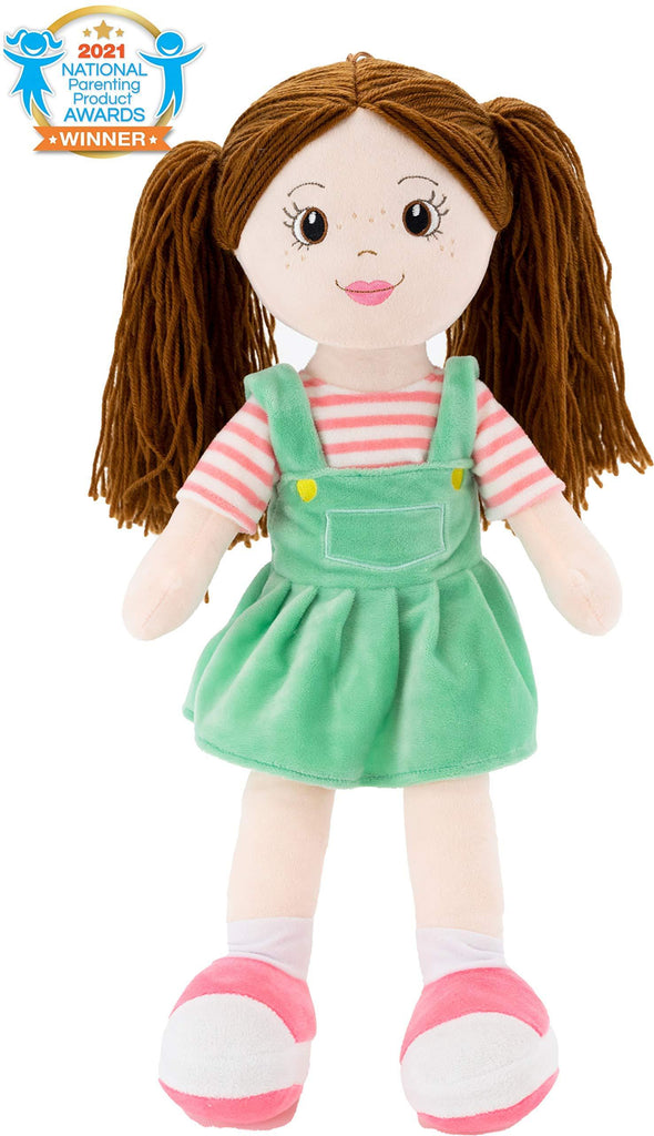 Playtime By Eimmie 18 Inch Rag Doll Allie - Plushible.com
