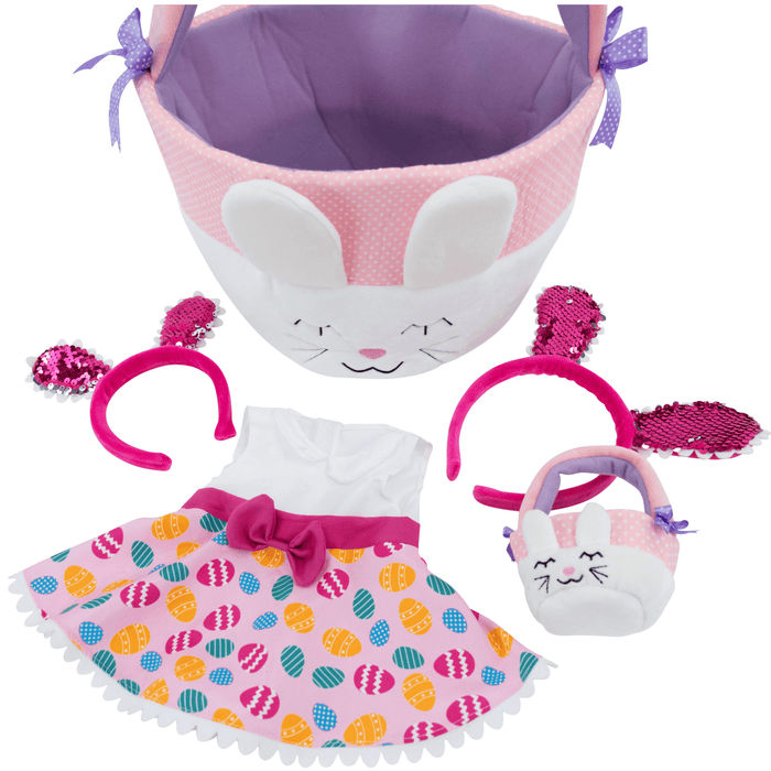 Playtime by Eimmie Playtime Easter Dress Doll Outfit with Matching Chi ...