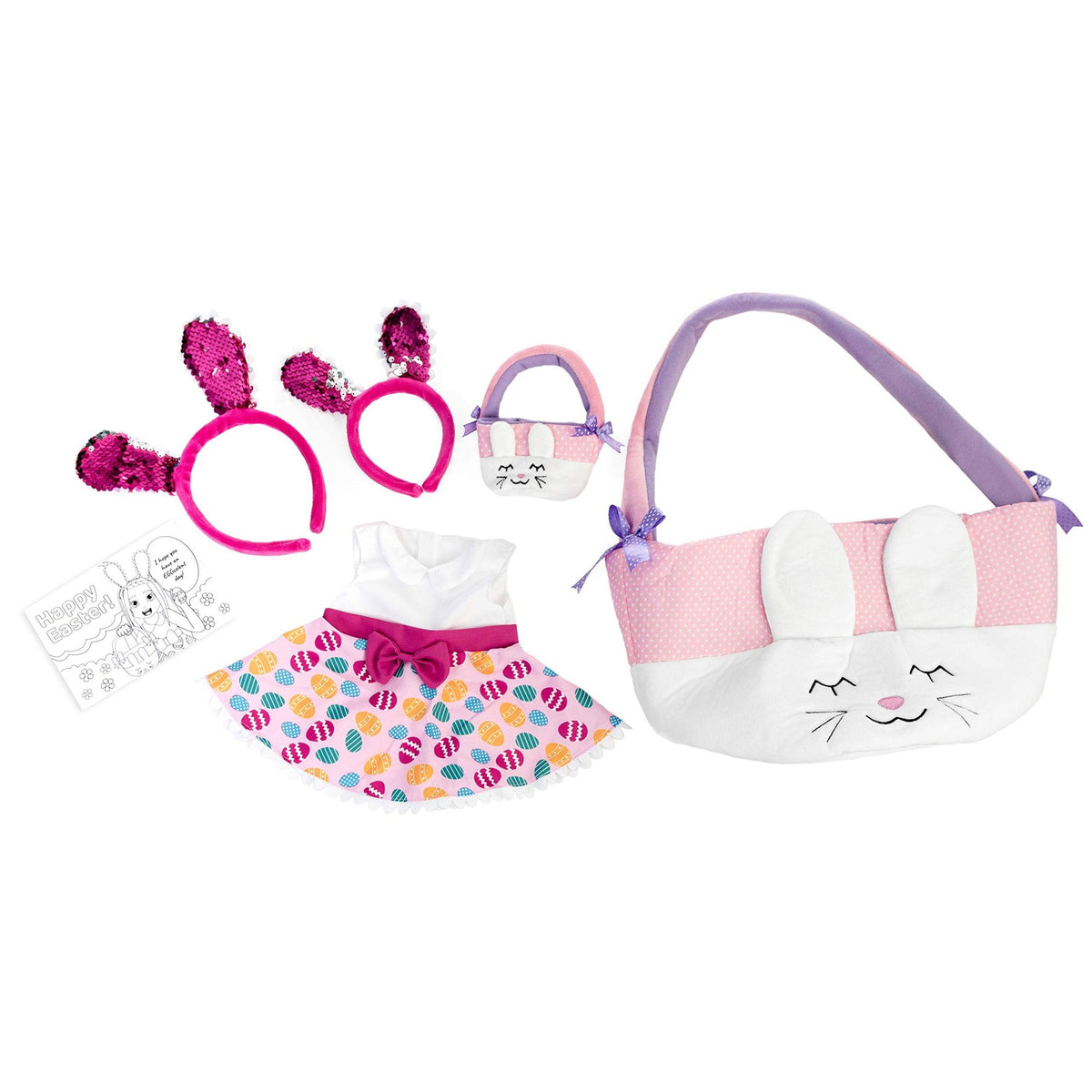 Playtime by Eimmie Playtime Easter Dress Doll Outfit with Matching Chi ...