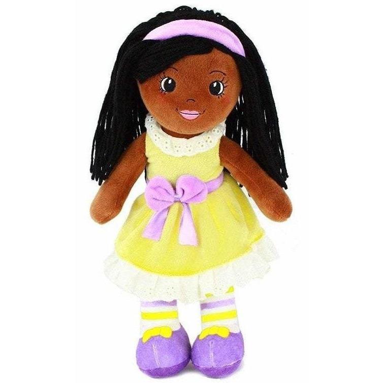 Playtime by Eimmie Dolls, Playsets & Toy Figures Kaylie Playtime by Eimmie Soft Rag Doll for Girls - 14” First Baby Doll for Kids - Plush Baby Toy - Safe for All Ages