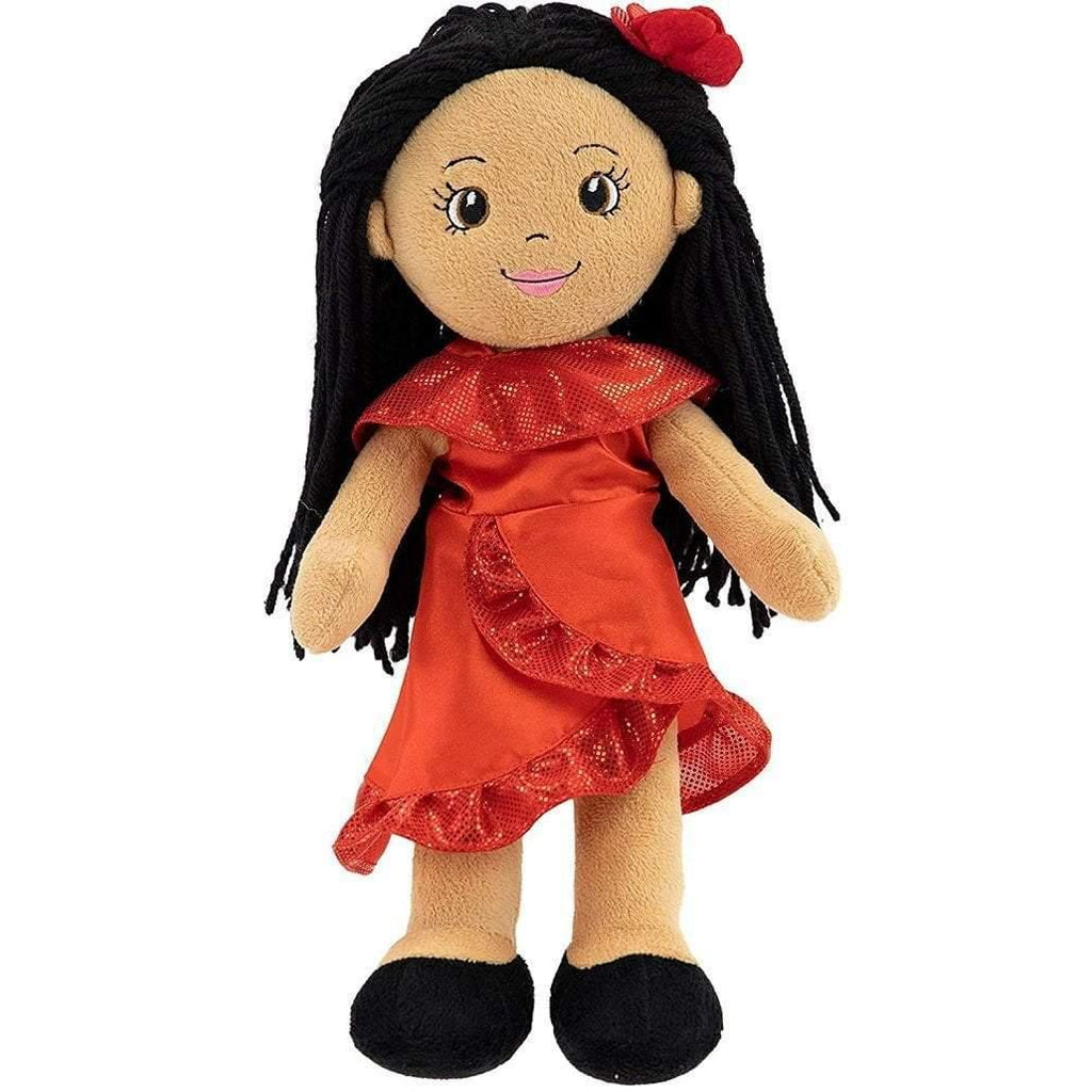 Playtime by Eimmie Dolls, Playsets & Toy Figures Salsa Dancer Playtime by Eimmie Soft Rag Doll for Girls - 14” First Baby Doll for Kids - Plush Baby Toy - Safe for All Ages