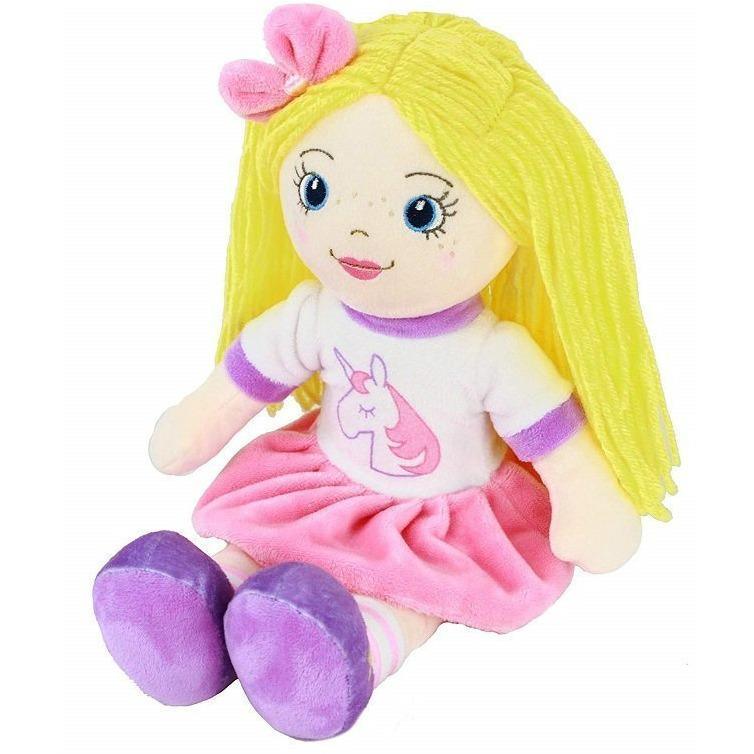 Playtime by Eimmie Dolls, Playsets & Toy Figures Playtime by Eimmie Soft Rag Doll for Girls - 14” First Baby Doll for Kids - Plush Baby Toy - Safe for All Ages