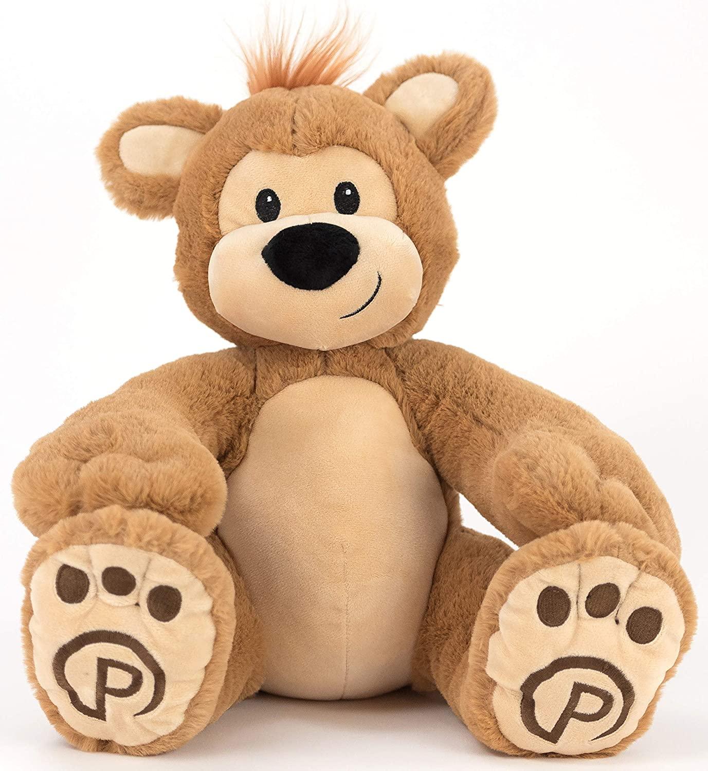 18 Inch Sitting Plush Stuffed Teddy Bear Pawley – Plushible.com