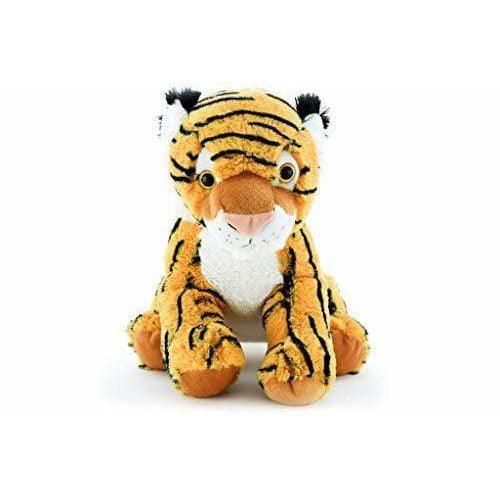 PLUSHIBLE BRIDGING MILES WITH SMILES TOY_FIGURE Plushible Stuffed Jungle Animal for Kids - Stuffed Animal - 11.5" (Tiger)