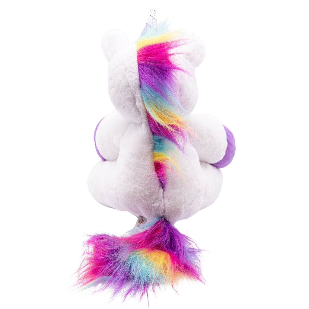 Plushible.comPlush FigurePoppy the Unicorn | 14" Stuffed Animal with Matching Bags