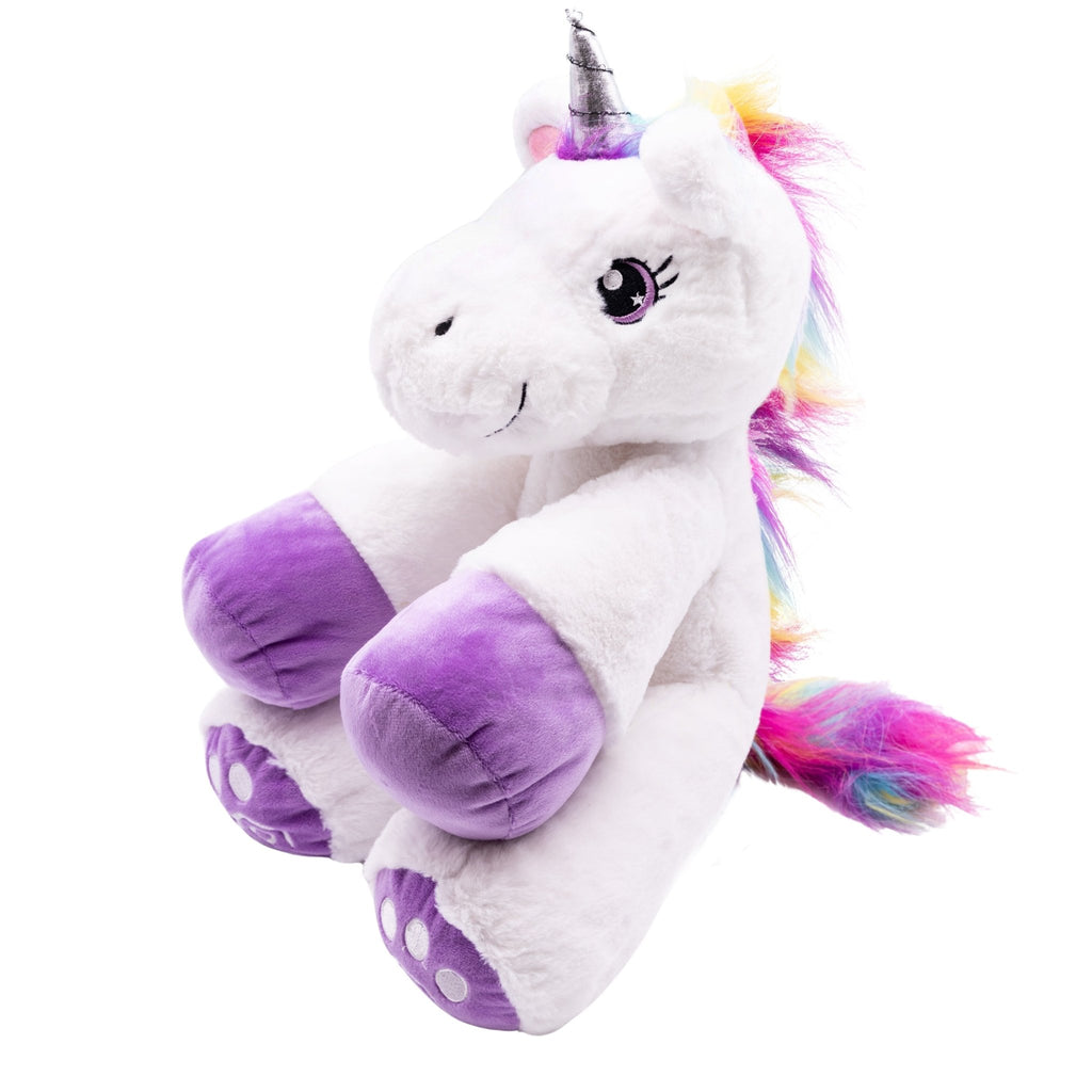 Plushible.comPlush FigurePoppy the Unicorn | 14" Stuffed Animal with Matching Bags