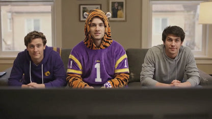 Louisiana State University (LSU) Mike the Tiger Snugible | Blanket Hoodie & Pillow