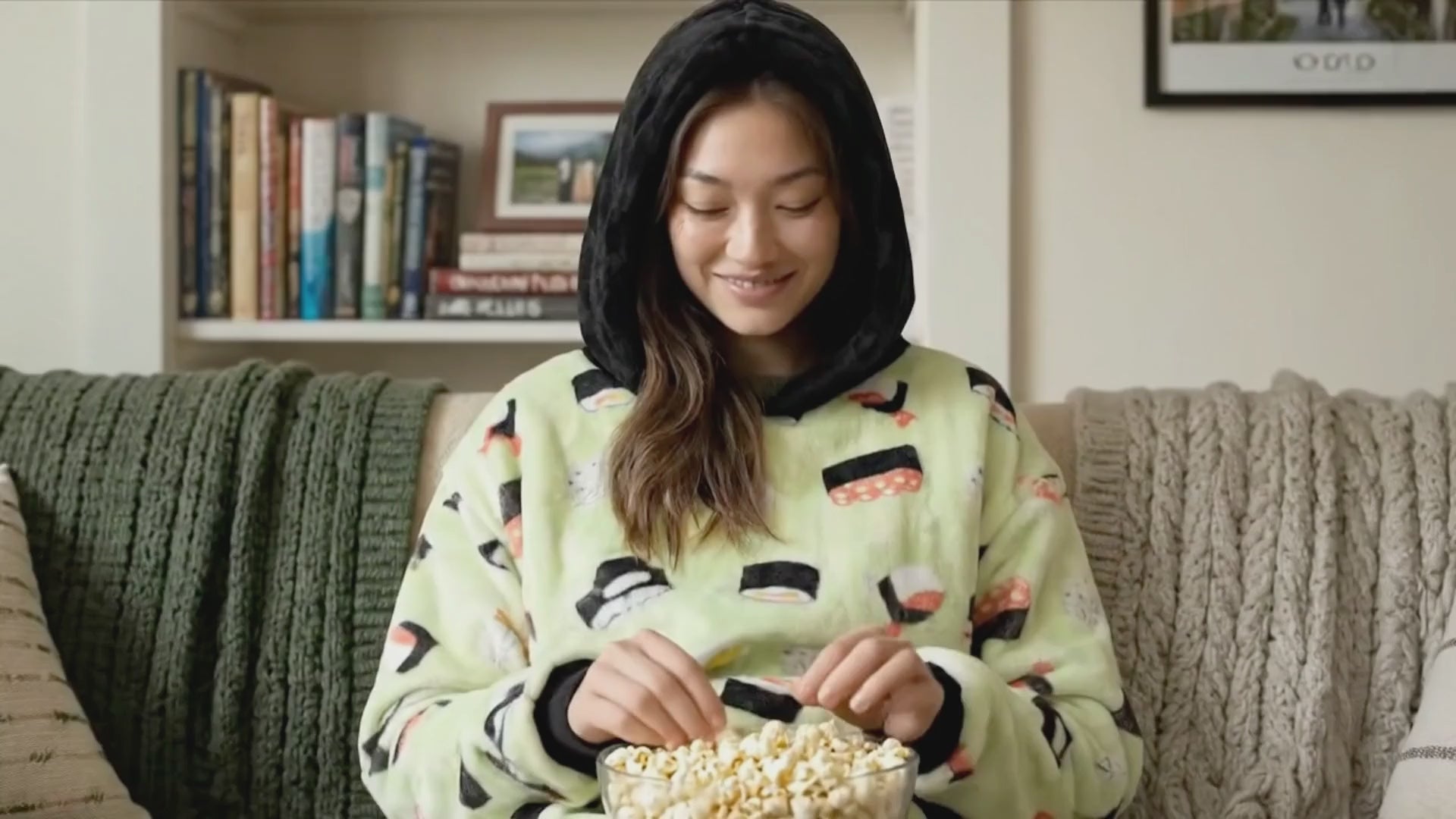 Sushi Snugible | Blanket Hoodie & Pillow