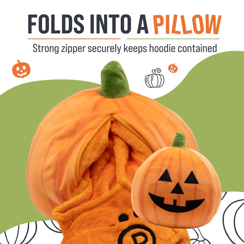 Plushible.comSnugiblesPumpkin Snugible | Blanket Hoodie & Pillow