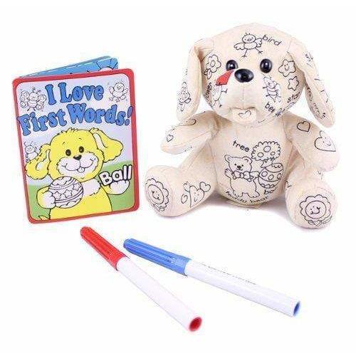 Active Pad HOME_FURNITURE_AND_DECOR Active Minds Washable and Learn First Words Dog