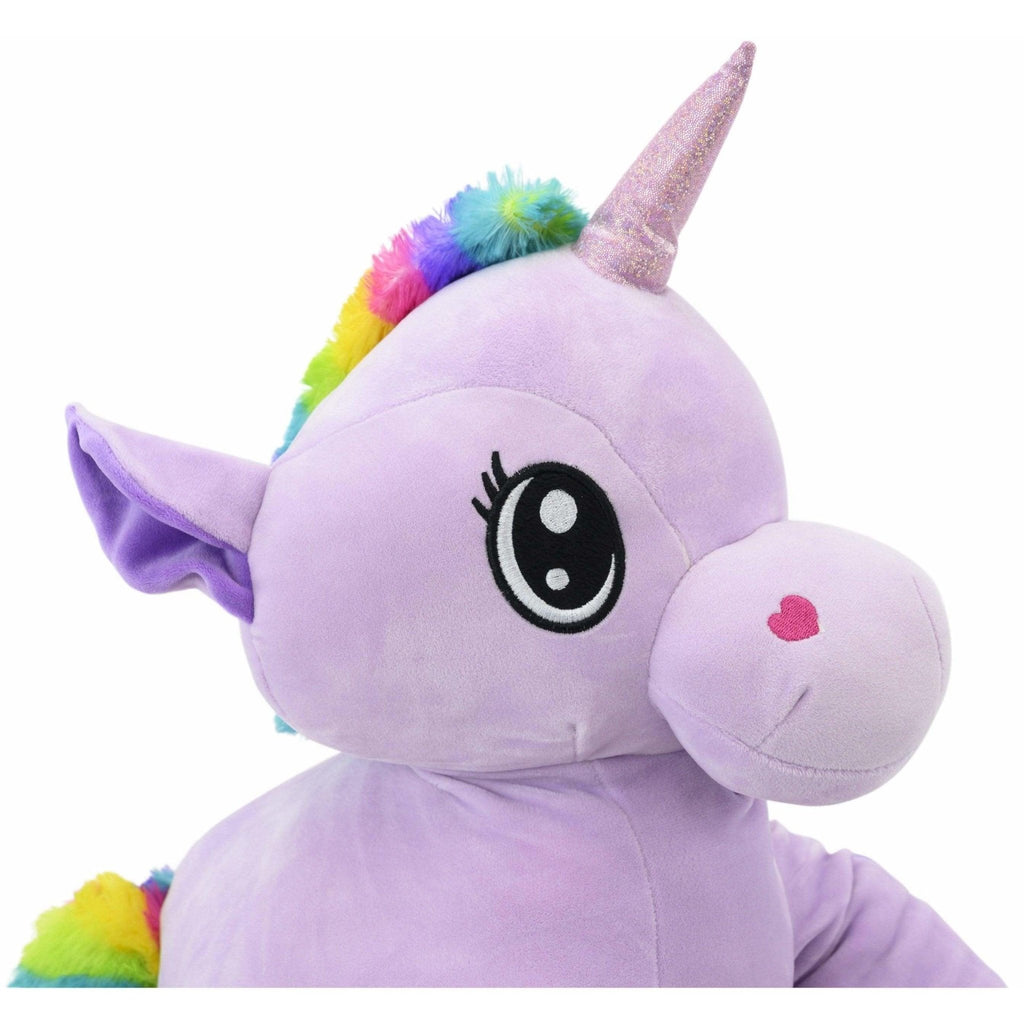 Plushible.comStuffed AnimalsPurple Gitzy 25" Stuffed Squishy Unicorn