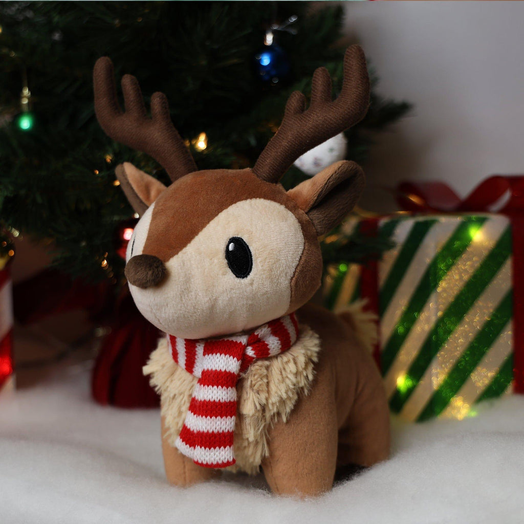 Plushible.comStuffed AnimalsRalphie the Reindeer Plushie 12 Inch