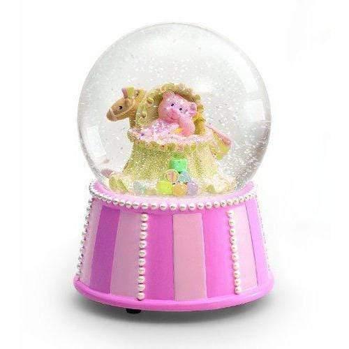 Russ Berrie BABY_PRODUCT Russ Berrie My First Teddy Musical Waterglobe, Pink (Discontinued by Manufacturer)
