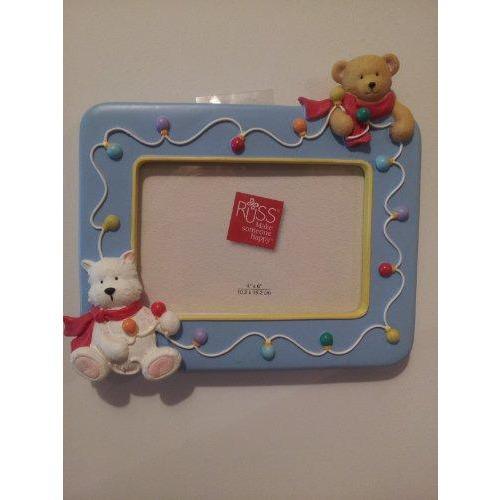 Plushible.comHomeRuss Berrie Winter Friends Sculpstone Picture Frame