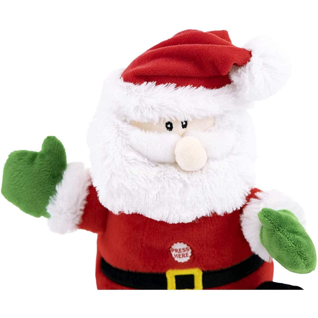 Gitzy Seasonal & Holiday Decorations Santa Santa Gitzy Light Up Christmas Plush