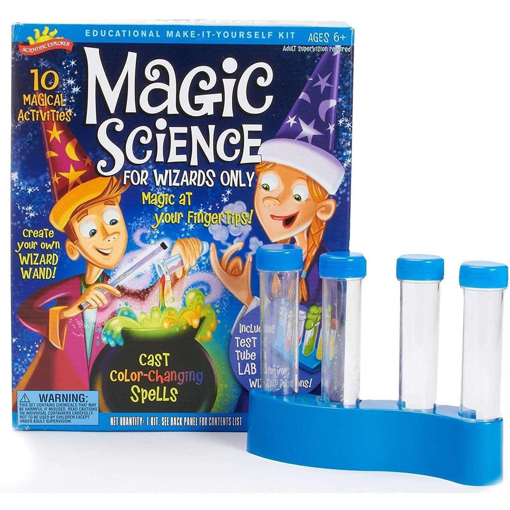 Plushible.com Scientific Explorer Scientific Explorer Magic Science for Wizards Only Kids Science Kit