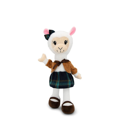 Plushible.com14 Inch Rag DollsSharewood Forest Friends 14 Inch Rag Doll Aria the Alpaca
