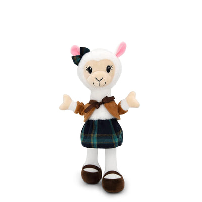 Plushible.com14 Inch Rag DollsSharewood Forest Friends 14 Inch Rag Doll Aria the Alpaca
