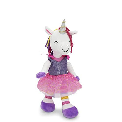 Plushible.com14 Inch Rag DollsSharewood Forest Friends 14 Inch Rag Doll Piper the Unicorn