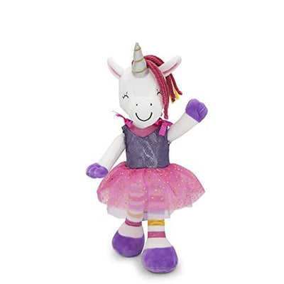 Plushible.com14 Inch Rag DollsSharewood Forest Friends 14 Inch Rag Doll Piper the Unicorn