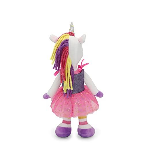 Plushible.com14 Inch Rag DollsSharewood Forest Friends 14 Inch Rag Doll Piper the Unicorn