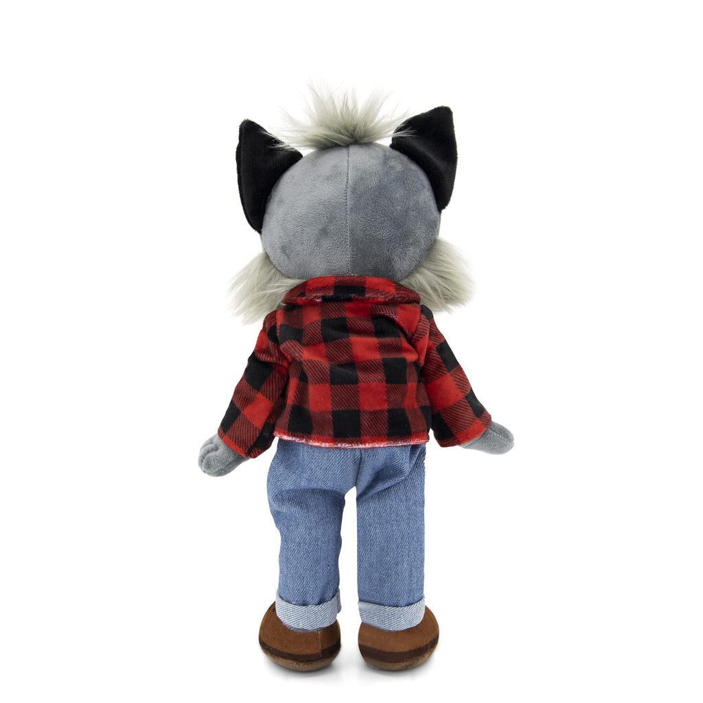 Plushible.com14 Inch Rag DollsSharewood Forest Friends 14 Inch Rag Doll Walter the Wolf