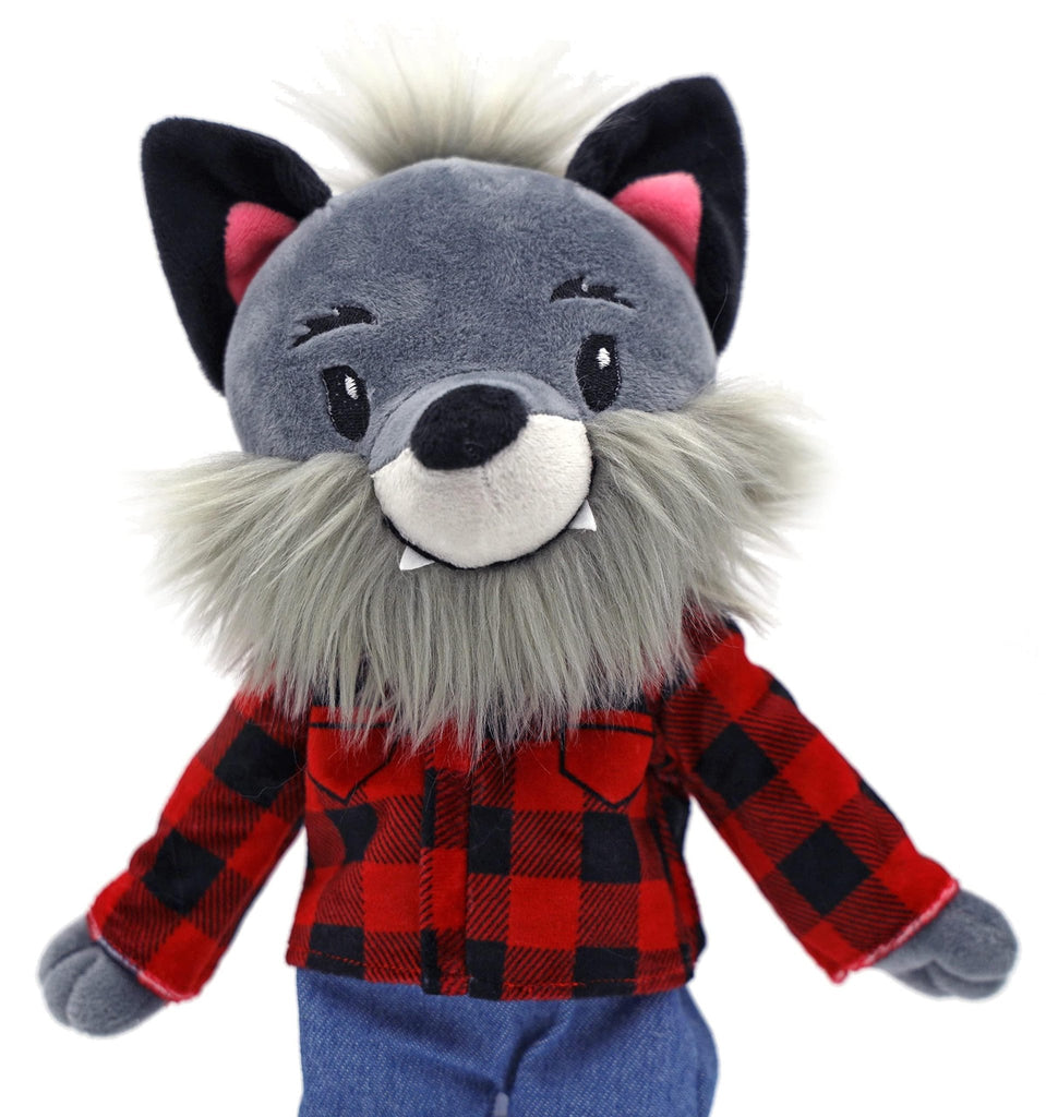 Plushible.com14 Inch Rag DollsSharewood Forest Friends 14 Inch Rag Doll Walter the Wolf