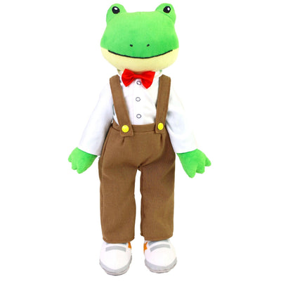 Plushible.com18 Inch Rag DollsSharewood Forest Friends 18 Inch Rag Doll Freddy the Frog