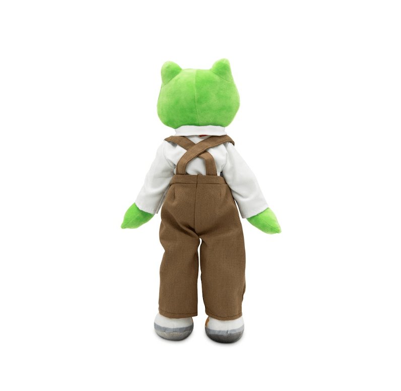 Plushible.com18 Inch Rag DollsSharewood Forest Friends 18 Inch Rag Doll Freddy the Frog