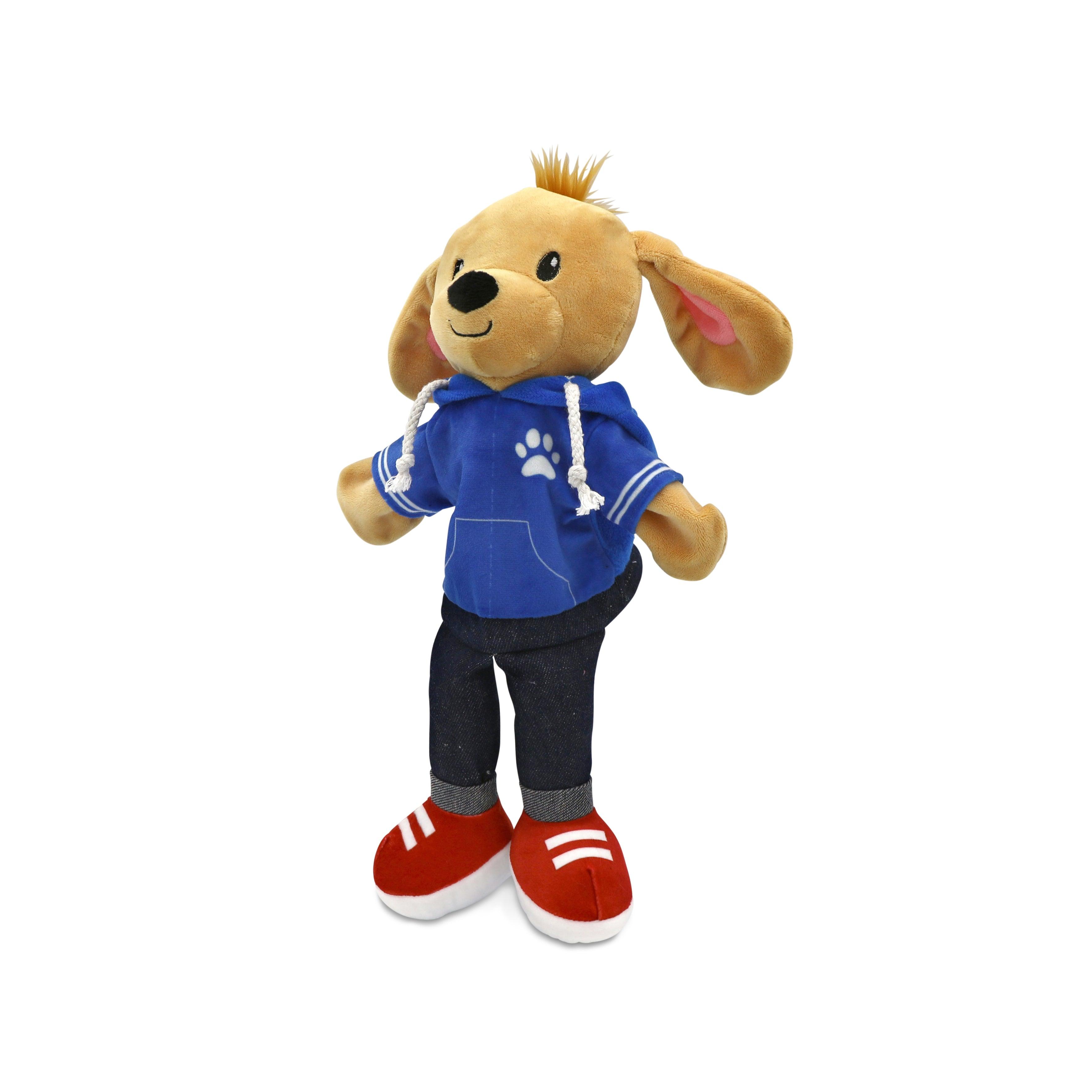 Sharewood Forest Friends Hand Puppet Dougie the Dog - OrangeOnions Wholesale