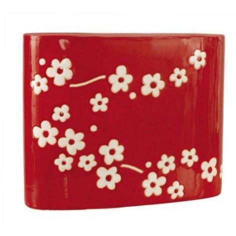 Plushible.comHomeSitcom Accessories Keiko Red w/ White Flowers Vase